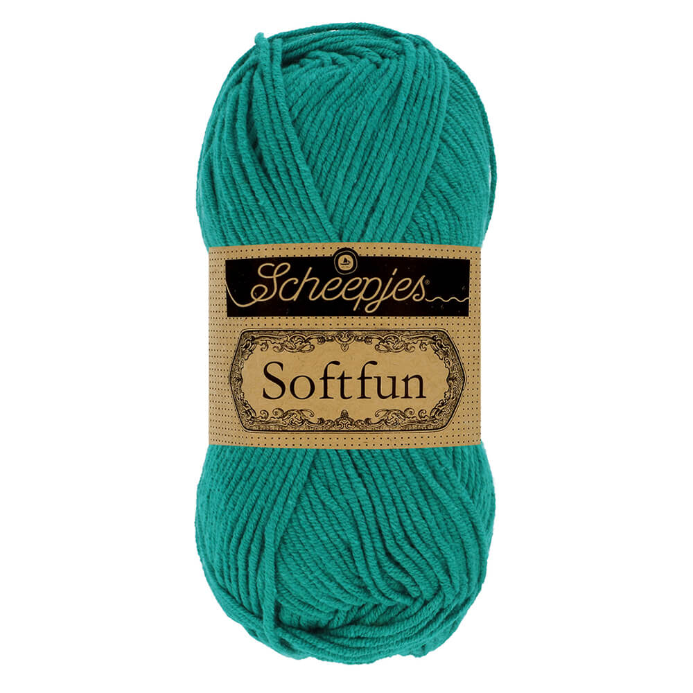 Scheepjes Softfun - Aztec - Nitti Yarns - Amigurumi - Crochet - Knitting - Cotton Acrylic Yarn - 8 Ply - NZ