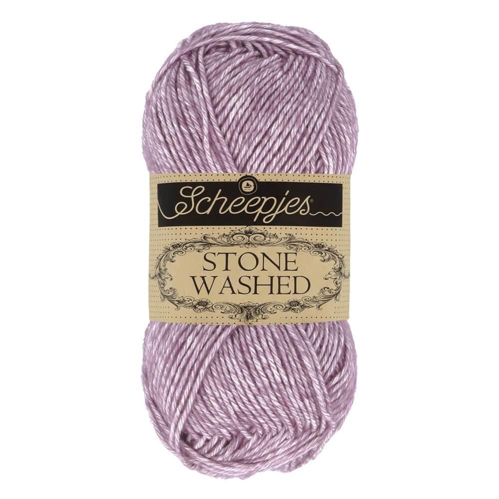 Scheepjes Stone Washed - Deep Amethyst - Nitti Yarns - Amigurumi - Crochet - Knitting - Cotton Acrylic Yarn - 5 Ply - NZ